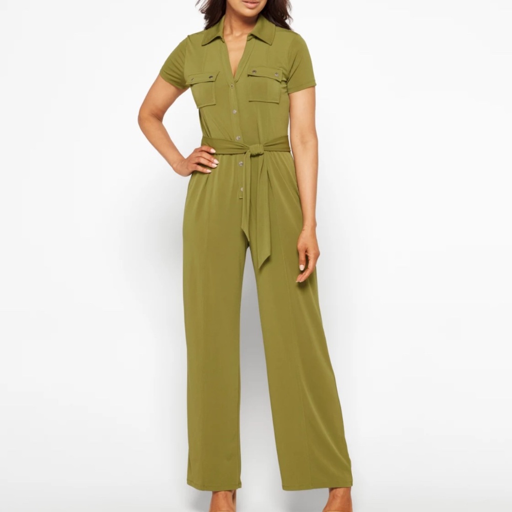 Michael Kors Taylor Button up Jumpsuit